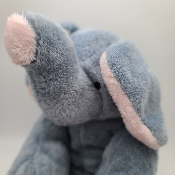 TY Pluffies Tylux Winks the Elephant Stuffed Animal Plush - Picture 4 of 11